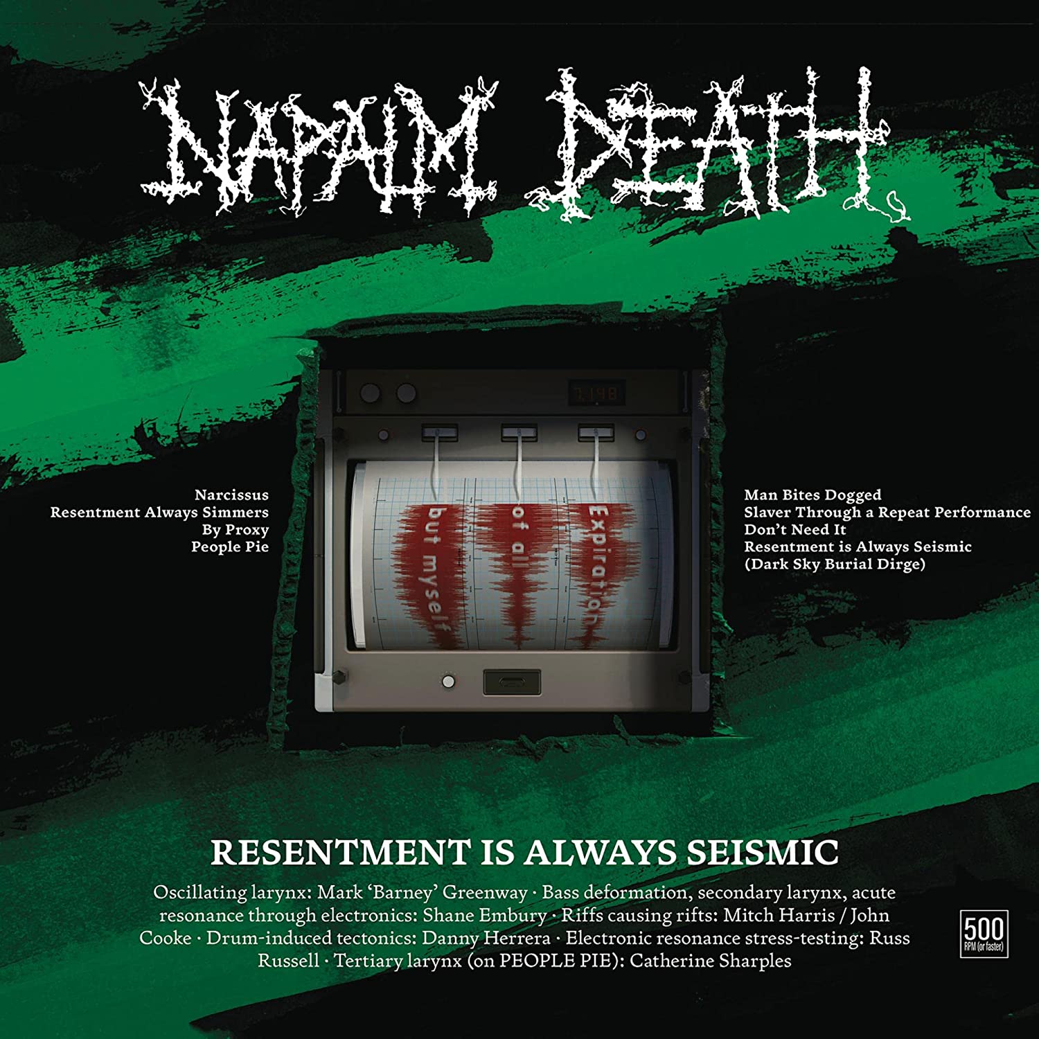 NAPALM DEATH – Resentment Is Always Seismic – A Final Throw Of ThroesN
