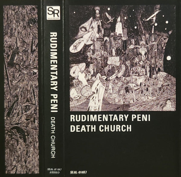 RUDIMENTARY PENI – Death Church cassette tape