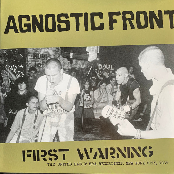AGNOSTIC FRONT - First Warning