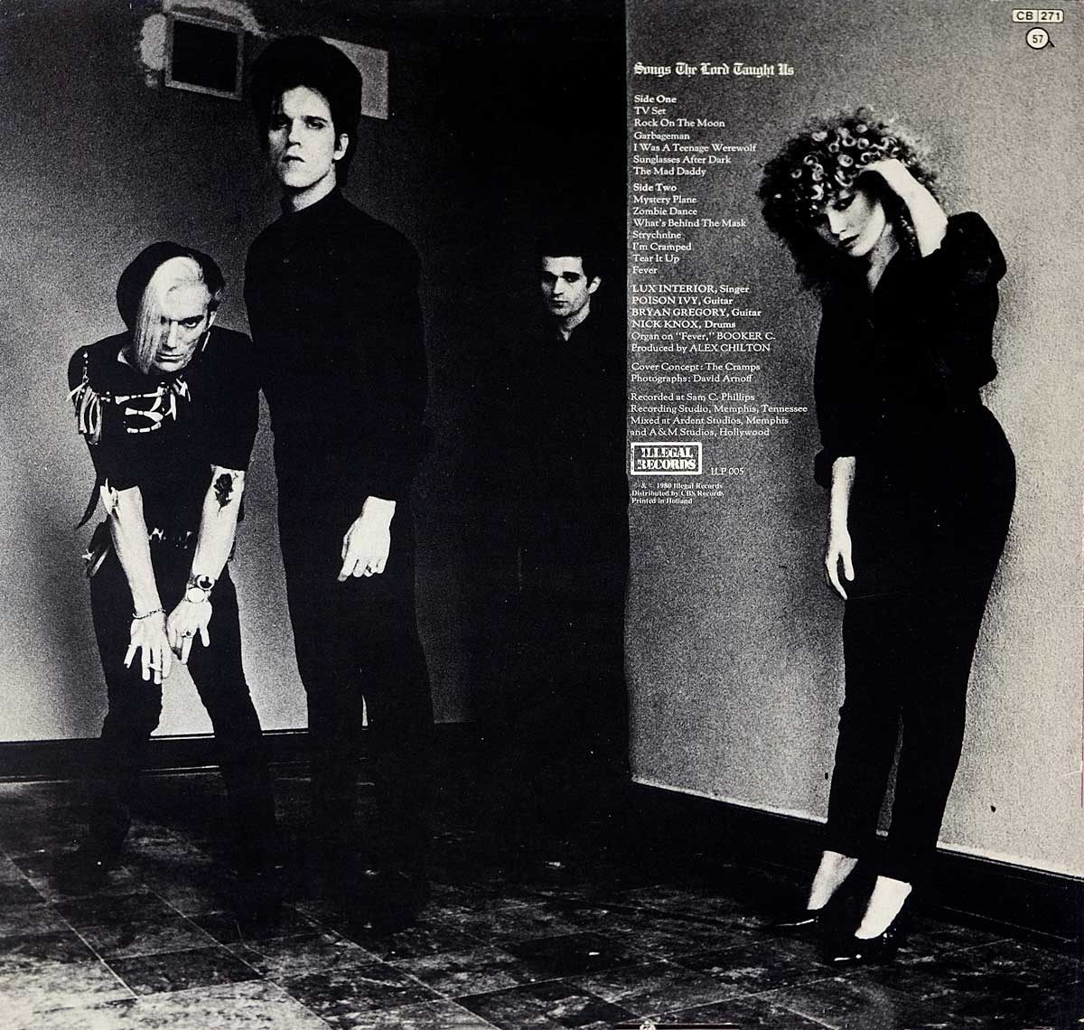 CRAMPS, THE – Songs The Lord Taught Us – Thrillhouse Records