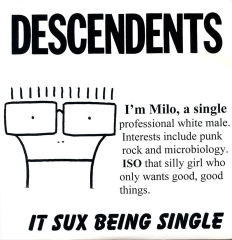 DESCENDENTS – It Sux Being Single 7"