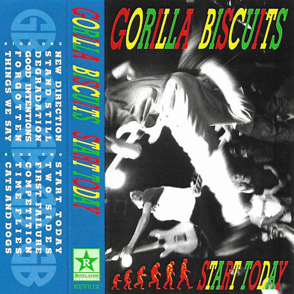 GORILLA BISCUITS – Start Today cassette tape
