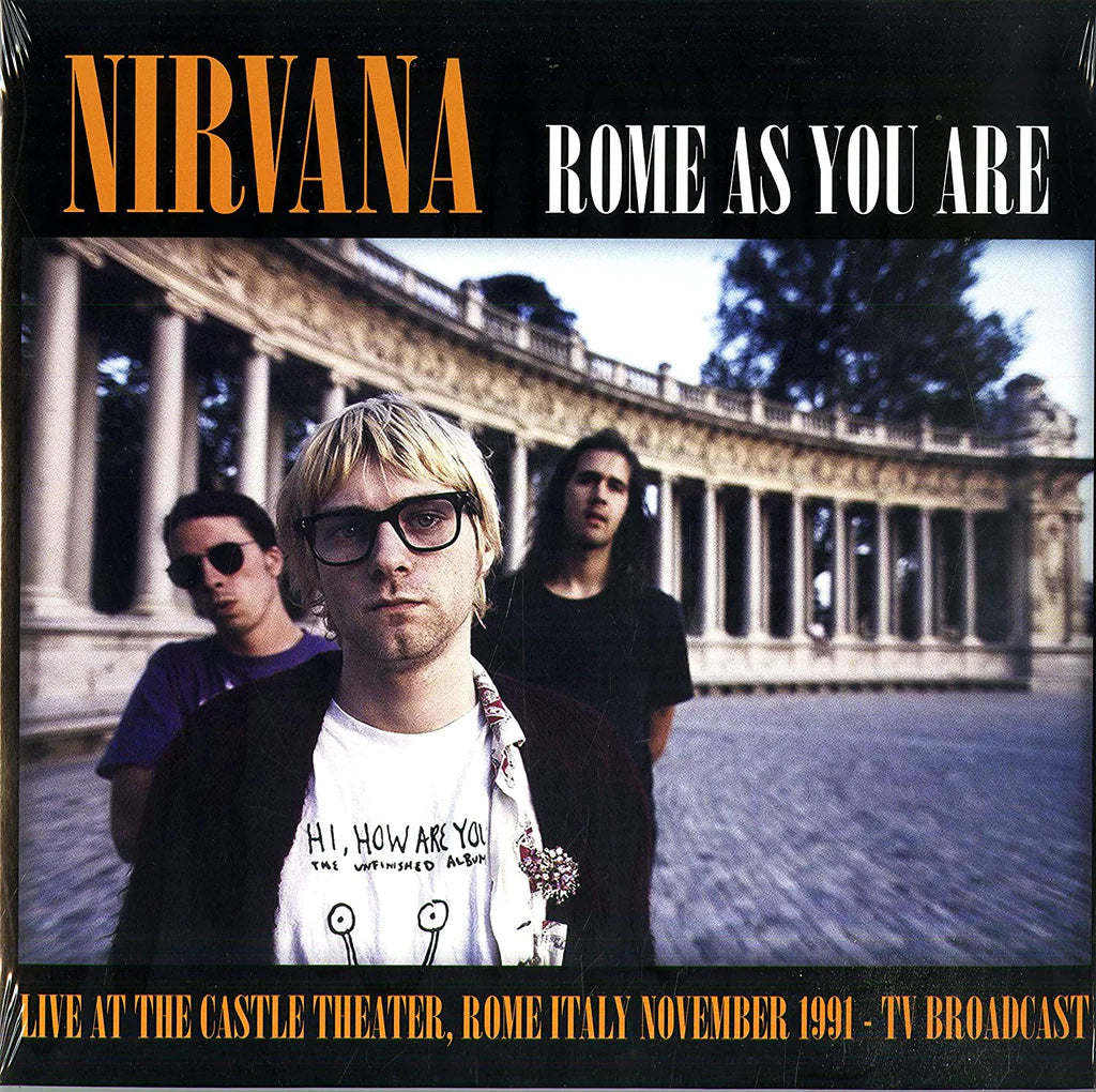 NIRVANA – Rome As You Are (Live At The Castle Theatre, Rome, Italy, November 1991 TV Broadcast)
