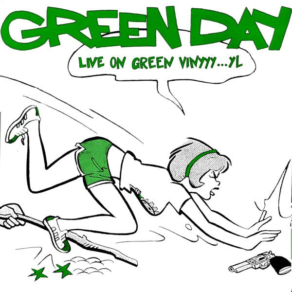 GREEN DAY - Live on Green Vinyl
