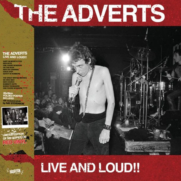 ADVERTS, THE – LIVE AND LOUD!!