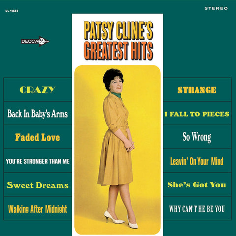 Cline, Patsy ‎– Patsy Cline's Greatest Hits