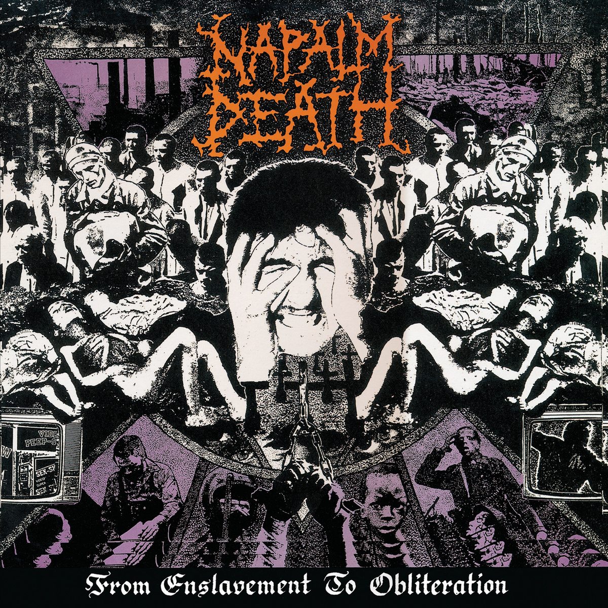 NAPALM DEATH ‎– From Enslavement To Obliteration