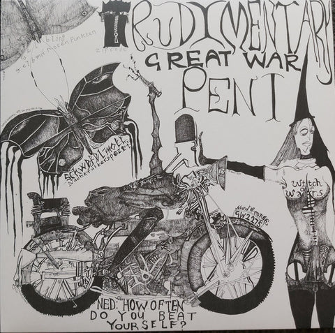 RUDIMENTARY PENI - Great War LP