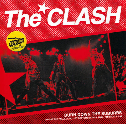 CLASH - Burn Down The Suburbs: Live 1979 LP (colored vinyl)