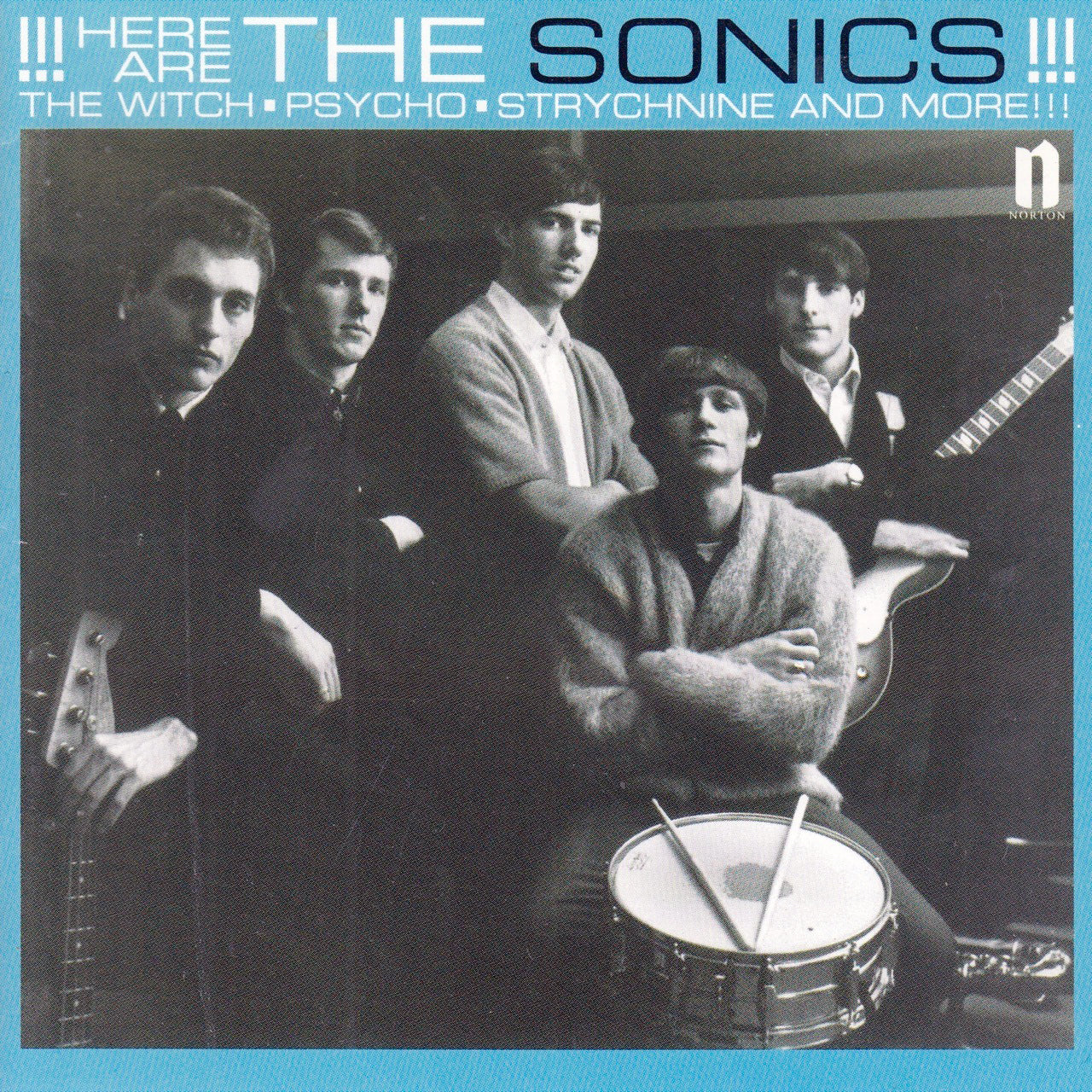 SONICS, THE ‎– Here Are The Sonics!!! – Thrillhouse Records