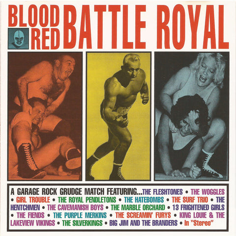 Various ‎– Blood Red Battle Royale