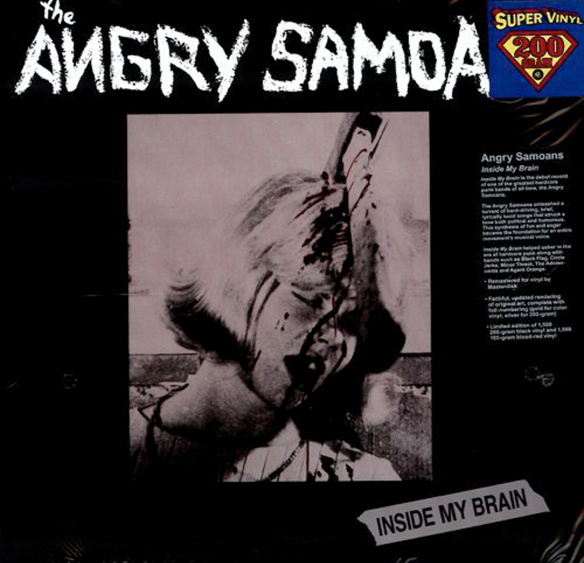 ANGRY SAMOANS - Inside My Brain 12"