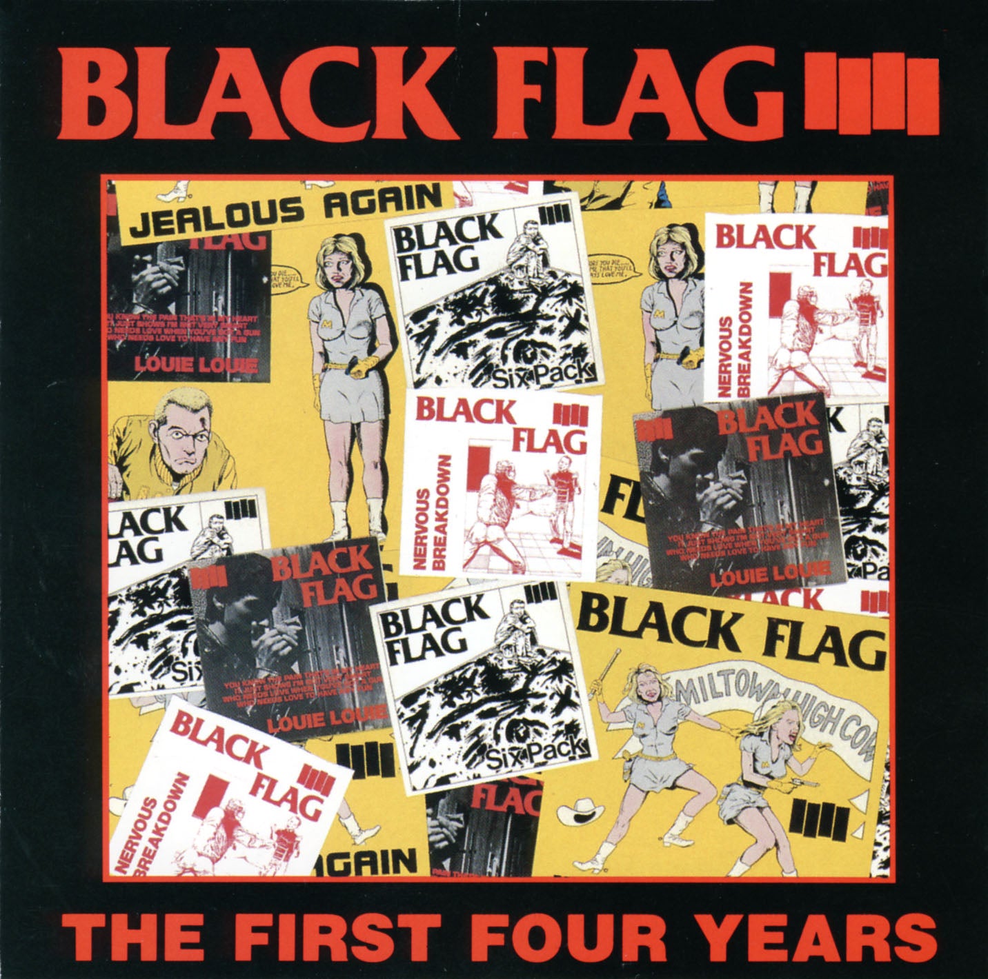 BLACK FLAG ‎– The First Four Years