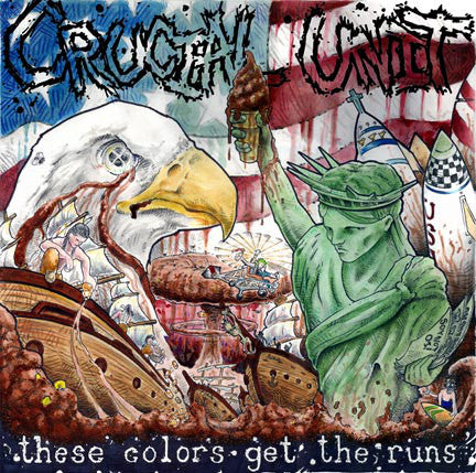 CRUCIAL UNIT ‎– These Colors Get The Runs